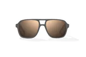 Bajio 12 South Sunglasses - Gray Glass Matte Frame with Copper Polycarbonate Lenses