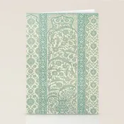 Antique Rug Design Stationery Card