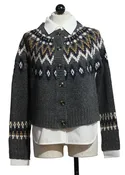 Alina Mixed Media Cardigan-Fifteen Twenty