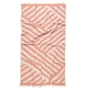 Lumi Hand Loomed Turkish Bath Towels Cotton -  Orange