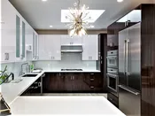 Envoy Milan Door White High Gloss finish and Mousse Gloss finish, San Francisco, California