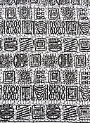 African Ankara Wax Print-Black and White