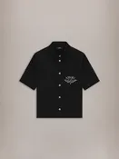 AMIRI ARTS DISTRICT CAMP SHIRT - BLACK