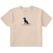 Women's Dog Treat Short Sleeve Crusher Boxy Tee