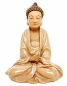 (A1) Serene Buddha Peace & Harmony Statue