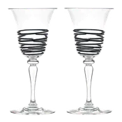 #20795 - Twelve Steuben Art Deco Goblets C1920S American