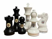 16" Plastic Chess Set Custom Personalization Kit