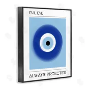 1x | Always Protected Nazar Talisman Wall Art