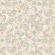 1776 || PAISLEY & STARS || Cream