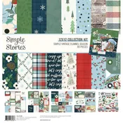 Simple vintage flannel season collection by Simple Stories