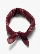 Brooklyn Bandana in Red Mahogany