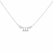 111 Angel Number Necklace (Silver Color) - NEW BEGINNINGS