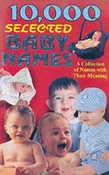 10000 Selected Baby Names