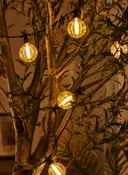 20ft LumaGlow Smoke Grey LED String Lights