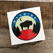 Backwoods Bison | WyoMade Accessories | Sticker / Decal