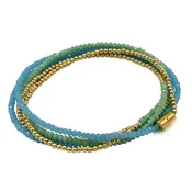 Aqua Bracelet-Necklace — Dena Pavone Collection