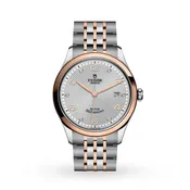 1926 | 39mm, Two-Tone Steel & 18K Rose Gold, Diamond Silver Dial