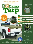 EZ Camo Tarp – 6′ x 9′ – Green