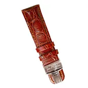 2000 Burgundy Leather Band 22 MM