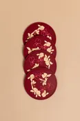 4 Pack Coasters - Burgundy Butterfly Ginger