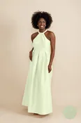 Abby Bodice with Dahlia Skirt Long in Drapey Bengaline