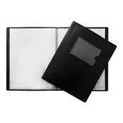 100 x A5 Black Flexible Cover 10 Pocket Display Book