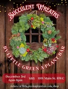 Succulent Wreath Workshop — Little Green A Plant Bar