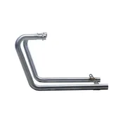 2-2 Drag Pipe Exhaust for Triumph Bonneville & T100 / Scrambler 900 / Thruxton 900
