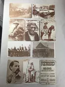 10 Western / Native American Post Cards Photo Reproduction Belle Star Wyatt Earp