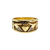14K Gold Claddah Ring