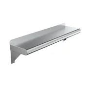 08″ X 24″ Stainless Steel Wall Mount Shelf
