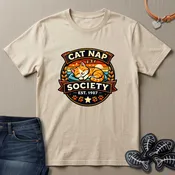 Cat Nap Society Orange Tabby T-Shirt