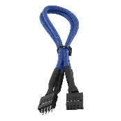 Blue Alchemy Multisleeved USB Extension Cable, 30cm
