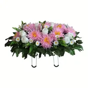 Silk headstone saddle