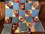 Denim & Stars Quilt Pattern PDF