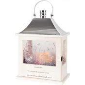 Carson Lantern - 12.5'' Wooden Slat In Memory