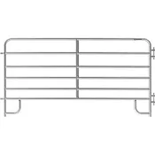 10' Tarter American Corral 6 Bar Econ Corral Panel Galvanized 6GC10