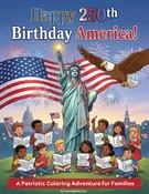 250th Birthday America Coloring Book