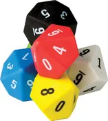 10 Sided Dice Set of 6