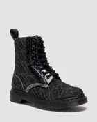 DR MARTENS 1460 Frill Leder Schn&uuml;rstiefel