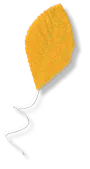 2 1/4 Inch Orange Glitter Leaves - 50 Pack