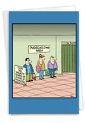 Purse Holders Greeting Card