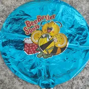 #116 Bee better Soon Balloon — Sweet Pea Designs