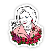 Betty White Stay Golden - Vinyl Sticker