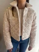 Penny Quilted Bow Jacket