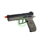 Action Sport Games CZ 75 P09 Duty GBB Pistol FDE