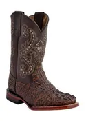 Kids Print Caiman Chocolate S-Toe