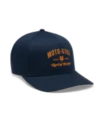Fox Head Inc SUPPLY FLEXFIT HAT MIDNIGHT