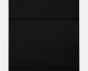 6 1/4 x 6 1/4 Envelopes - MIDNIGHT BLACK