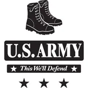 12″ US Army